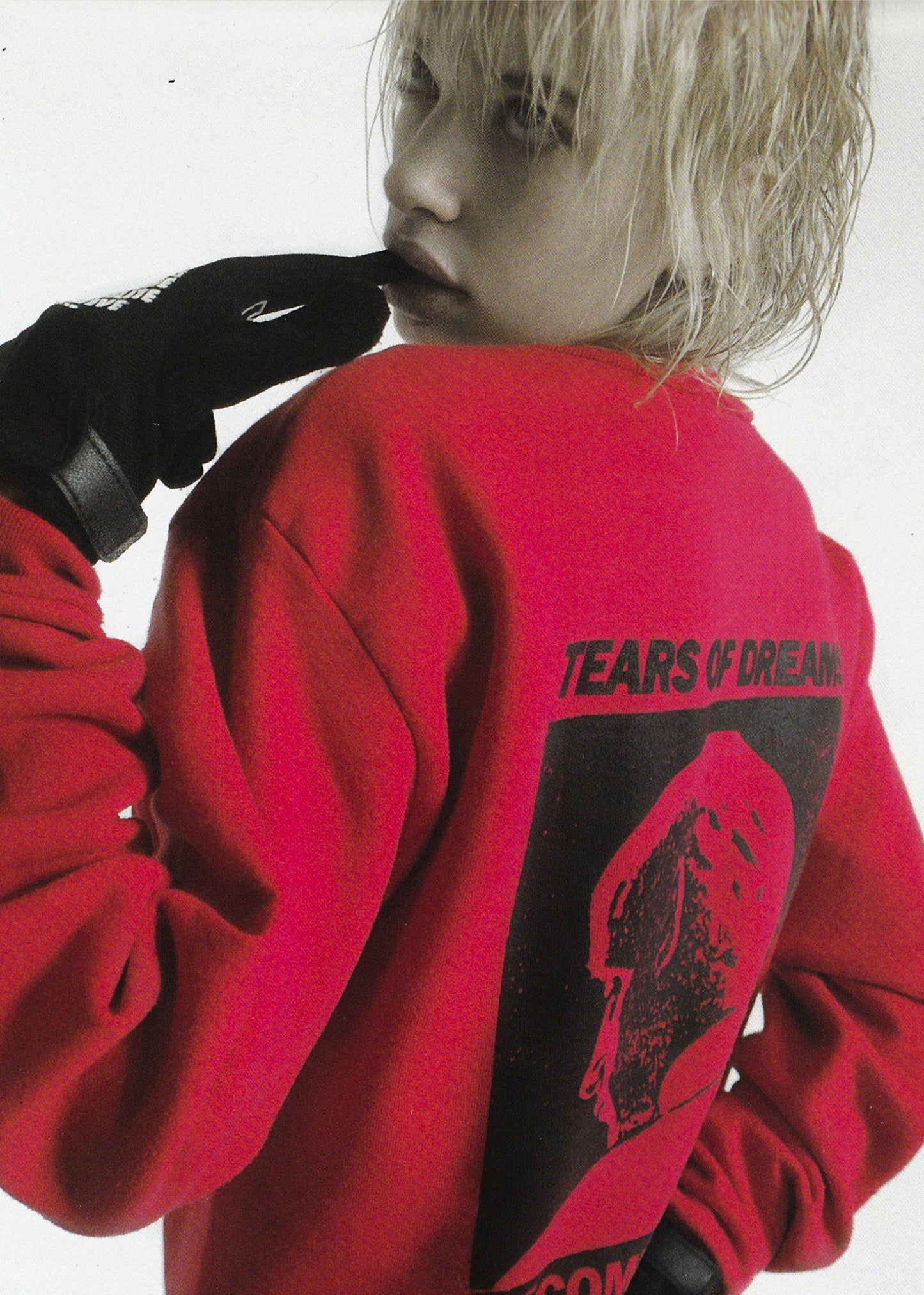 RED DRIFTER SWEATSHIRT