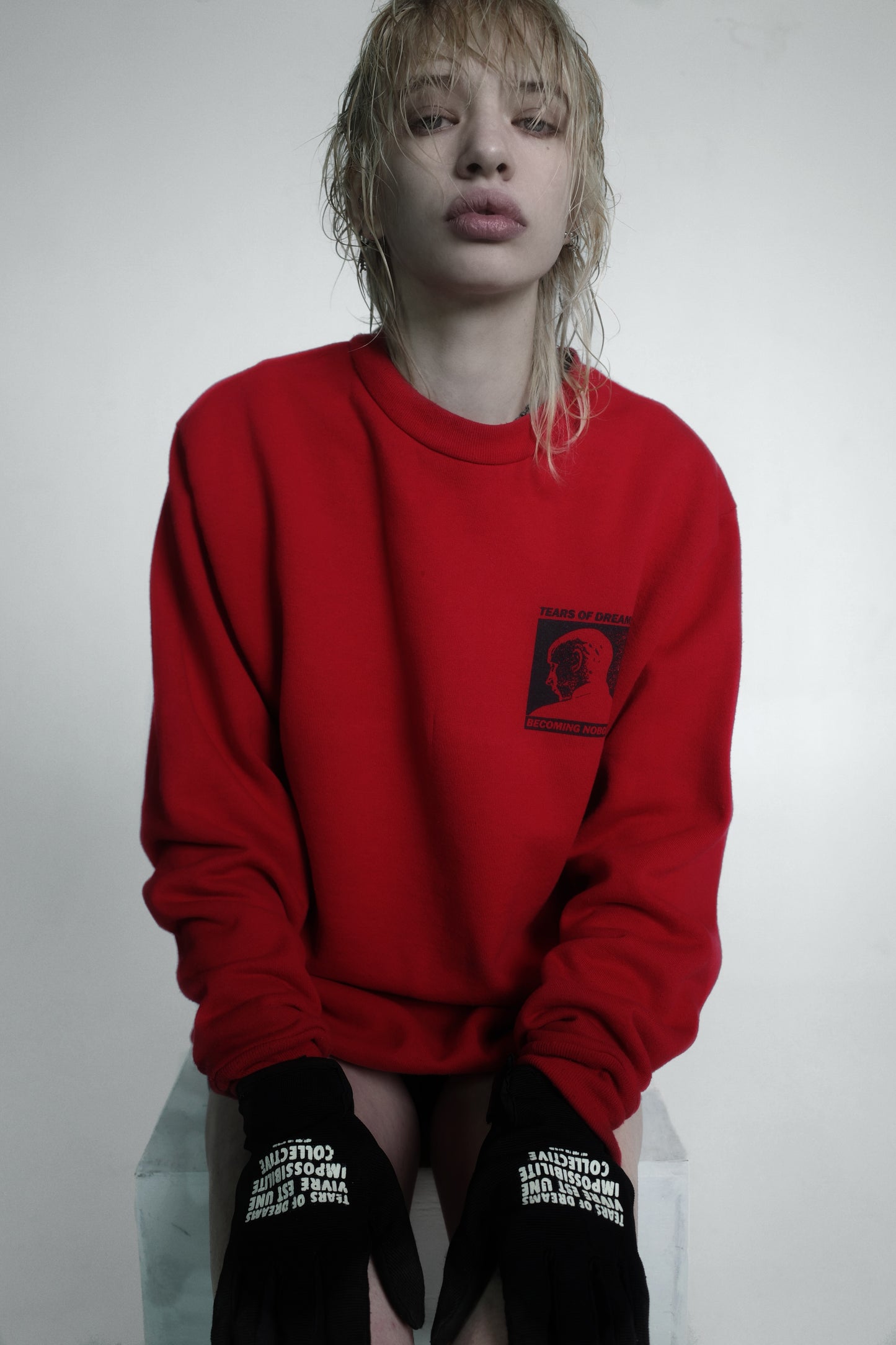 RED DRIFTER SWEATSHIRT